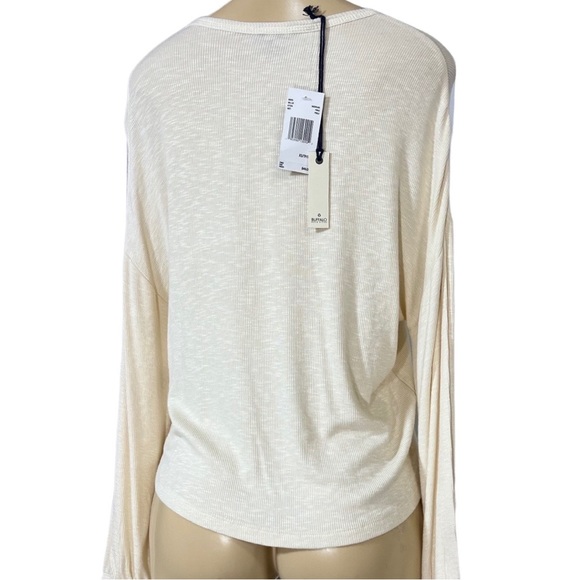 NWT $49 Buffalo Davin Britton Stretchy Long Sleeve Top XS Runs Large - Picture 6 of 6